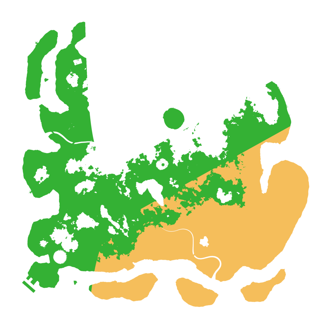 Biome Rust Map: Procedural Map, Size: 4250, Seed: 6217