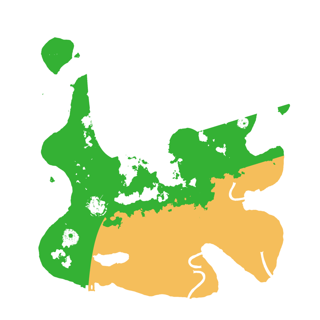Biome Rust Map: Procedural Map, Size: 3000, Seed: 45781013