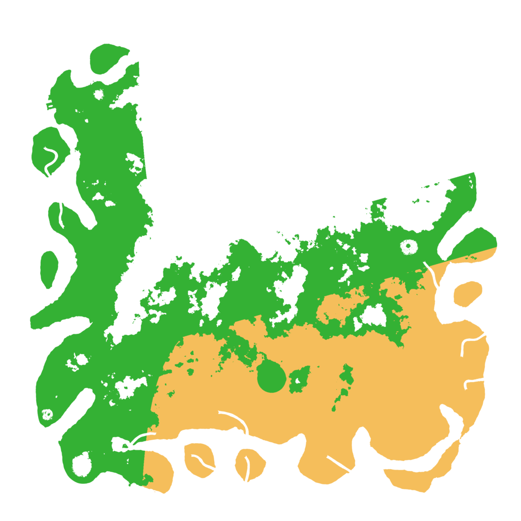 Biome Rust Map: Procedural Map, Size: 4800, Seed: 88821888