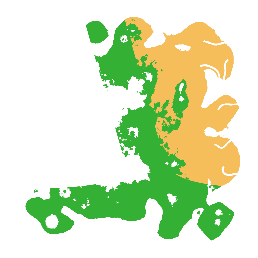 Biome Rust Map: Procedural Map, Size: 3500, Seed: 1332896035