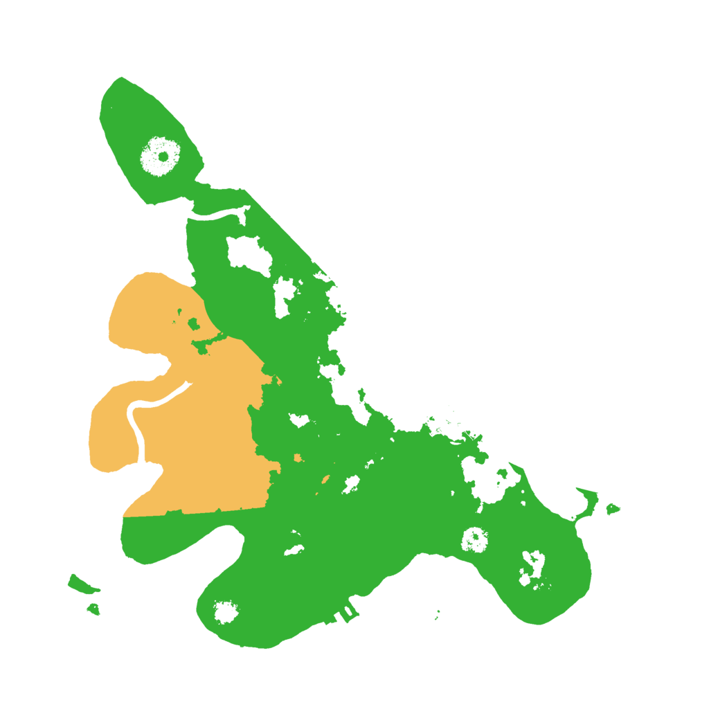 Biome Rust Map: Procedural Map, Size: 2800, Seed: 126831676