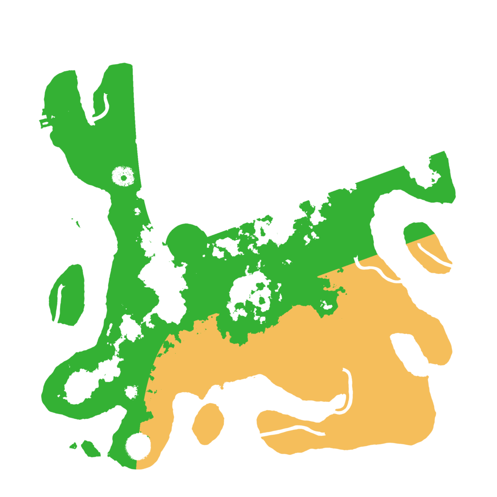 Biome Rust Map: Procedural Map, Size: 3500, Seed: 559671684