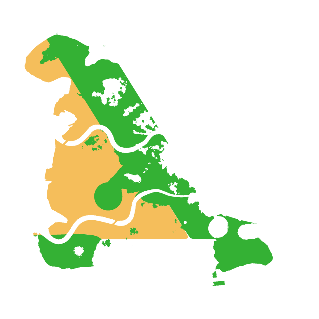 Biome Rust Map: Procedural Map, Size: 3000, Seed: 937312301