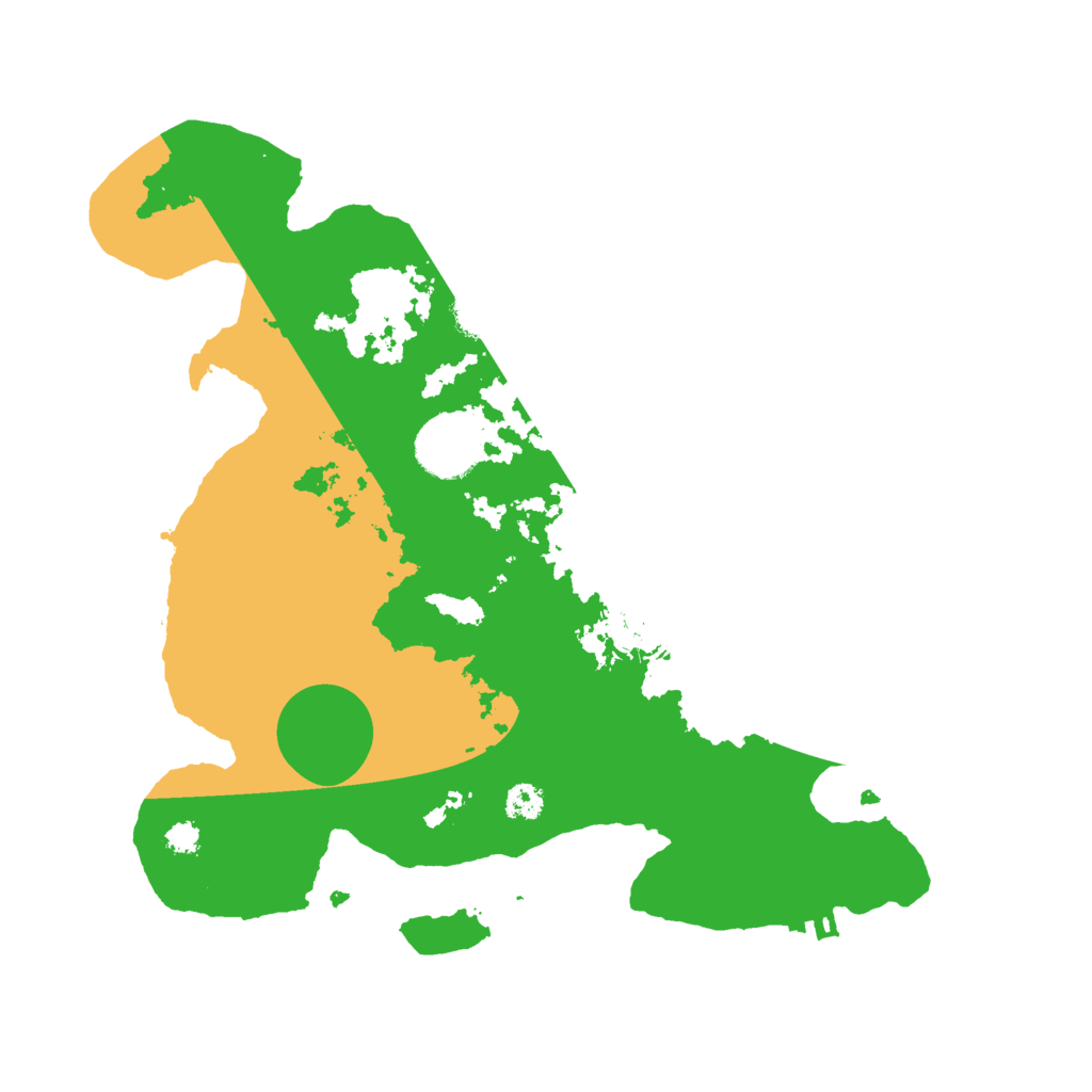 Biome Rust Map: Procedural Map, Size: 3000, Seed: 937312301