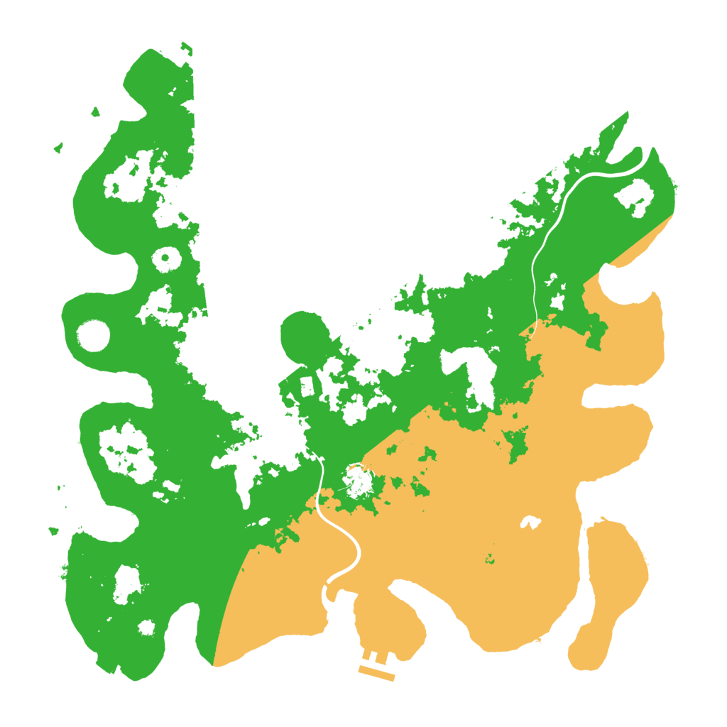 Biome Rust Map: Procedural Map, Size: 4000, Seed: 1862251385