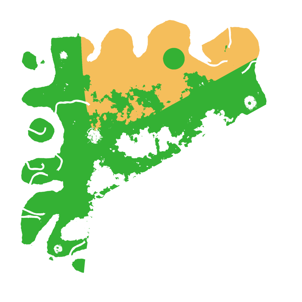 Biome Rust Map: Procedural Map, Size: 3700, Seed: 682591878