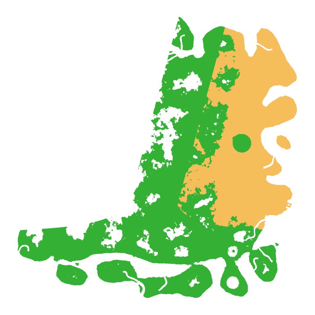 Biome Rust Map: Procedural Map, Size: 4500, Seed: 2110659120