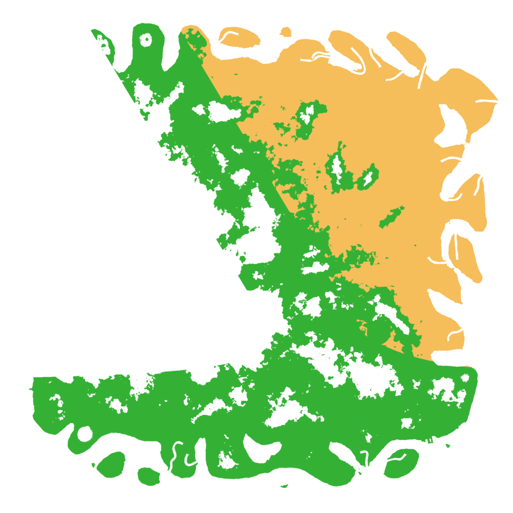 Biome Rust Map: Procedural Map, Size: 6000, Seed: 690105982