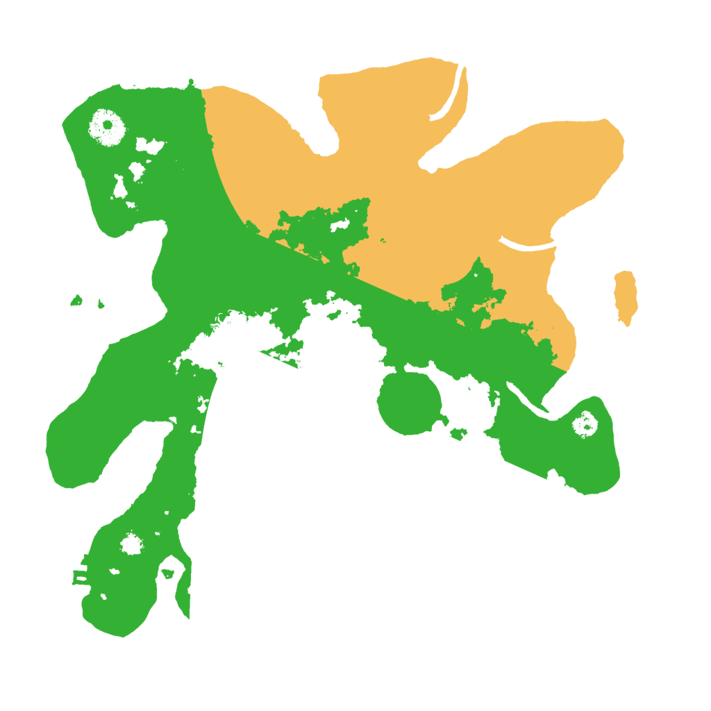 Biome Rust Map: Procedural Map, Size: 3000, Seed: 1553572278