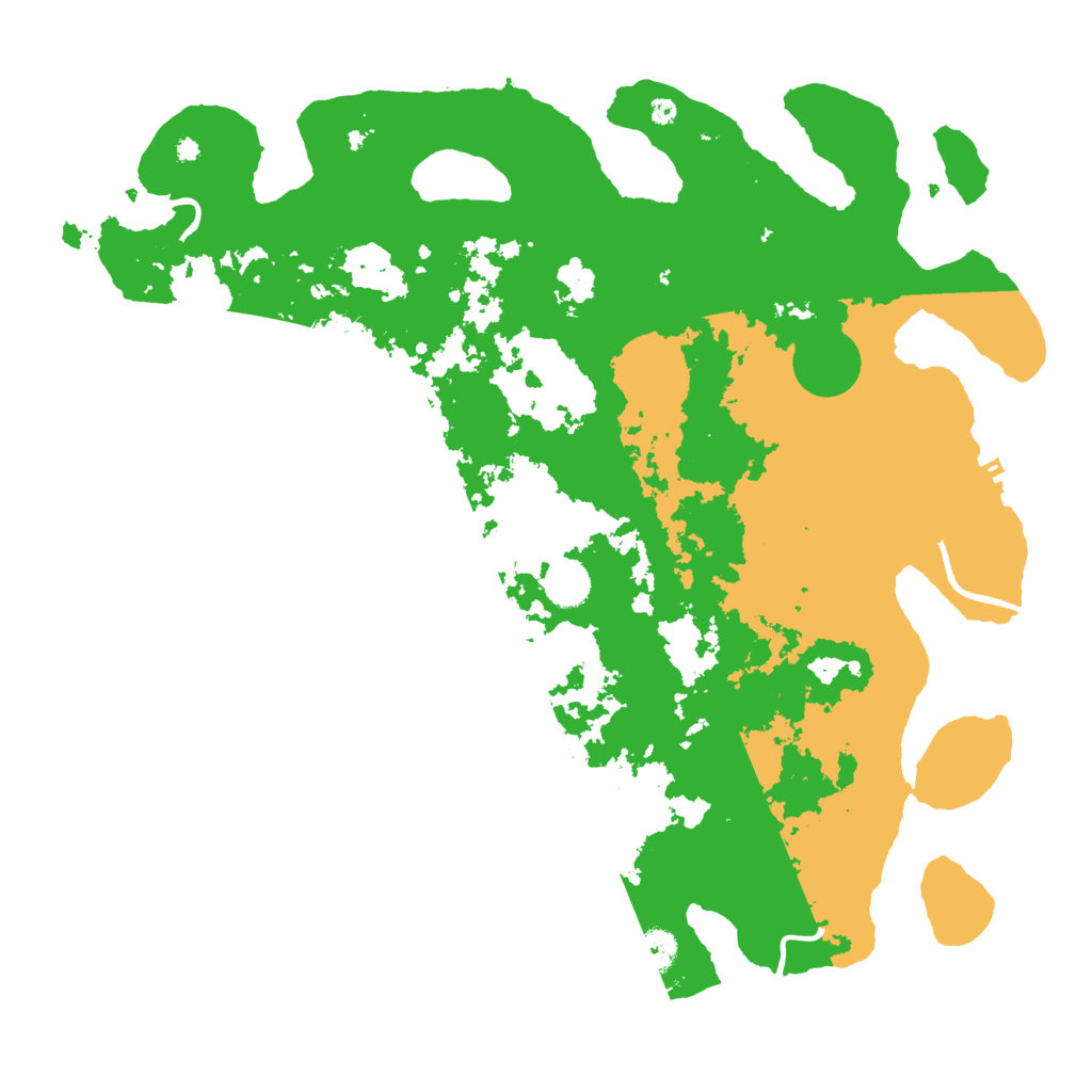 Biome Rust Map: Procedural Map, Size: 4250, Seed: 1676053652