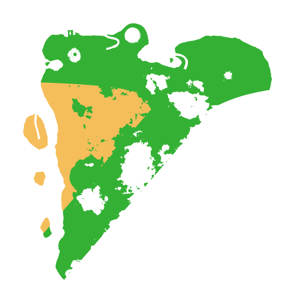 Biome Rust Map: Procedural Map, Size: 3500, Seed: 2074373337