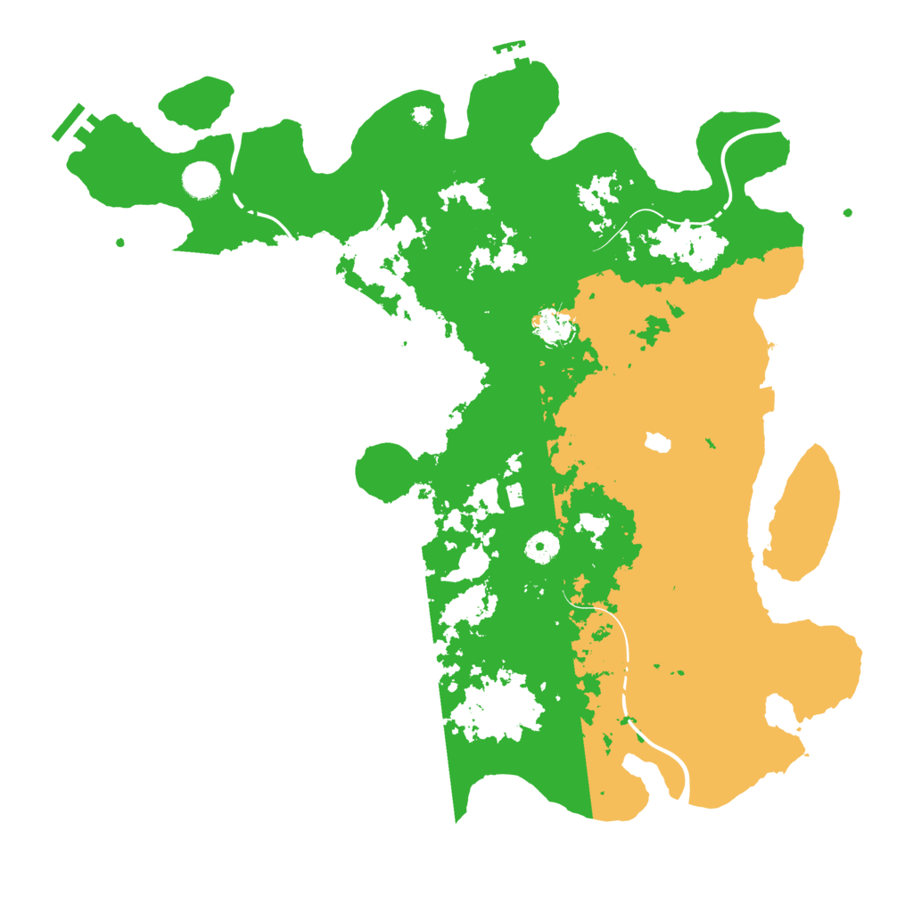 Biome Rust Map: Procedural Map, Size: 4250, Seed: 577343950