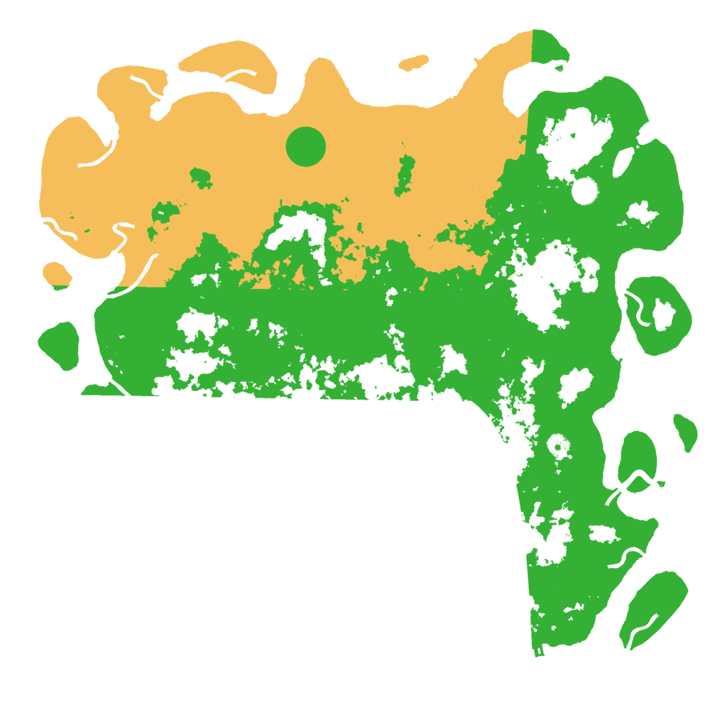 Biome Rust Map: Procedural Map, Size: 4800, Seed: 1127434856