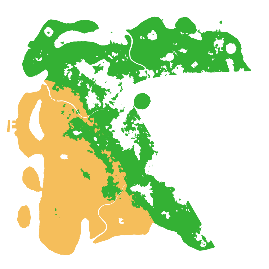 Biome Rust Map: Procedural Map, Size: 4500, Seed: 98602404