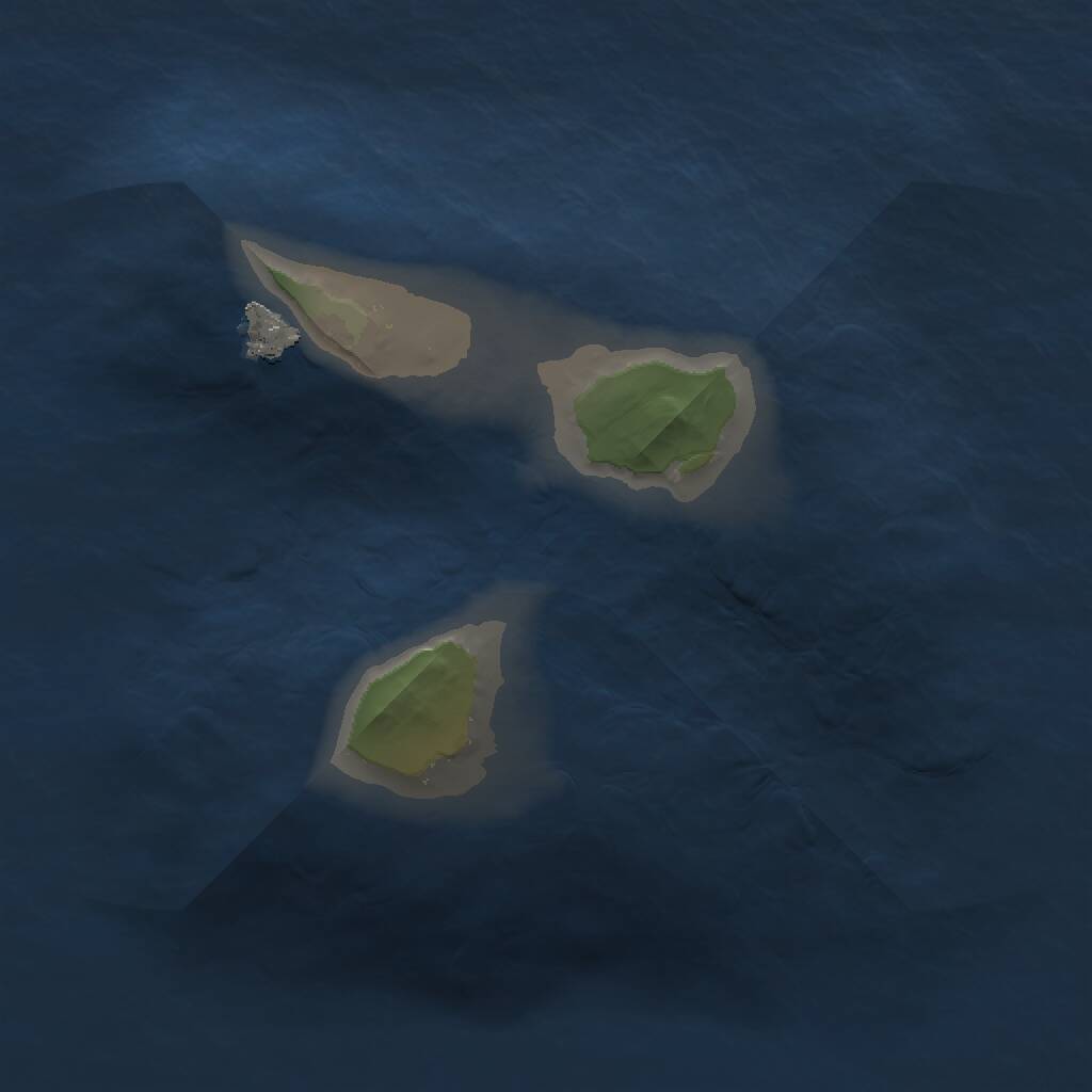 Rust Map: Procedural Map, Size: 1000, Seed: 225634, 1 Monuments