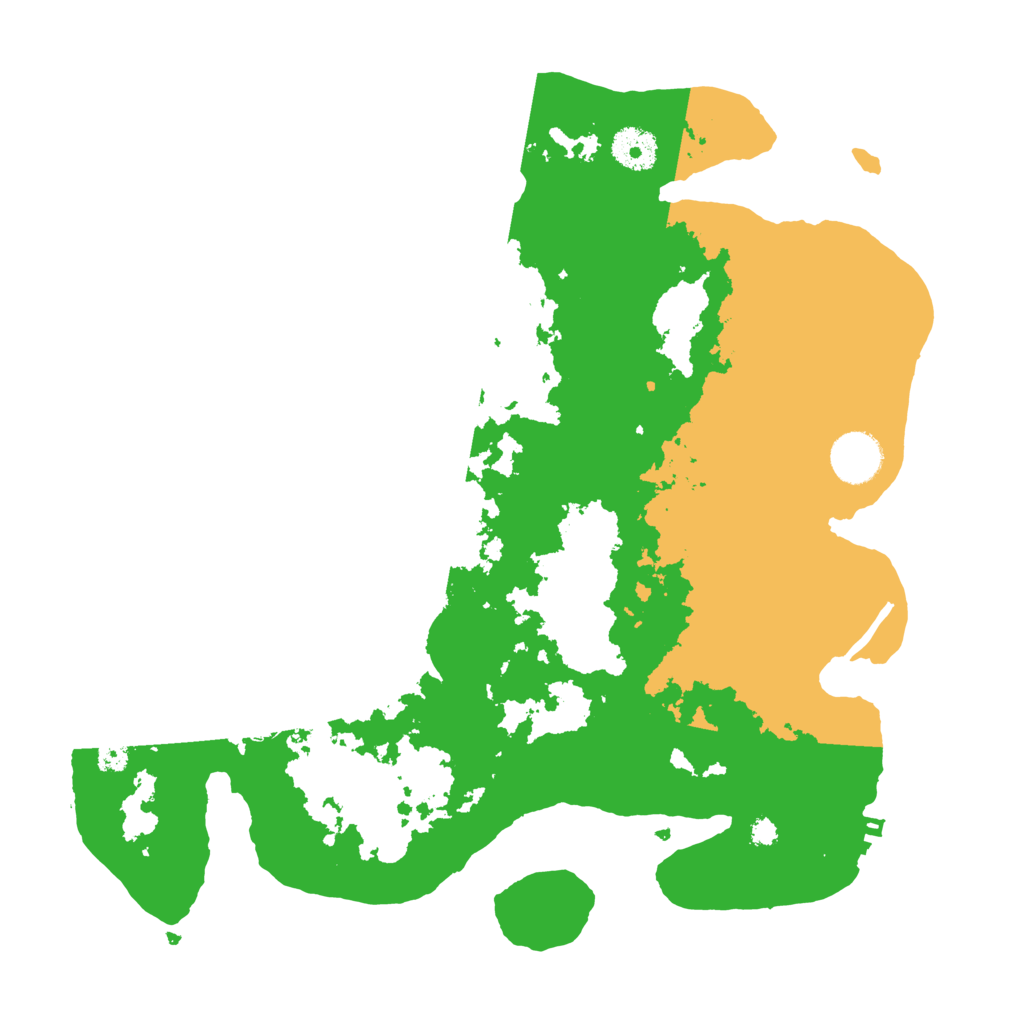 Biome Rust Map: Procedural Map, Size: 3500, Seed: 8648141