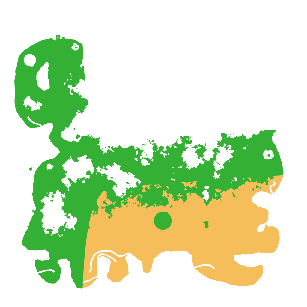 Biome Rust Map: Procedural Map, Size: 4500, Seed: 1400353708