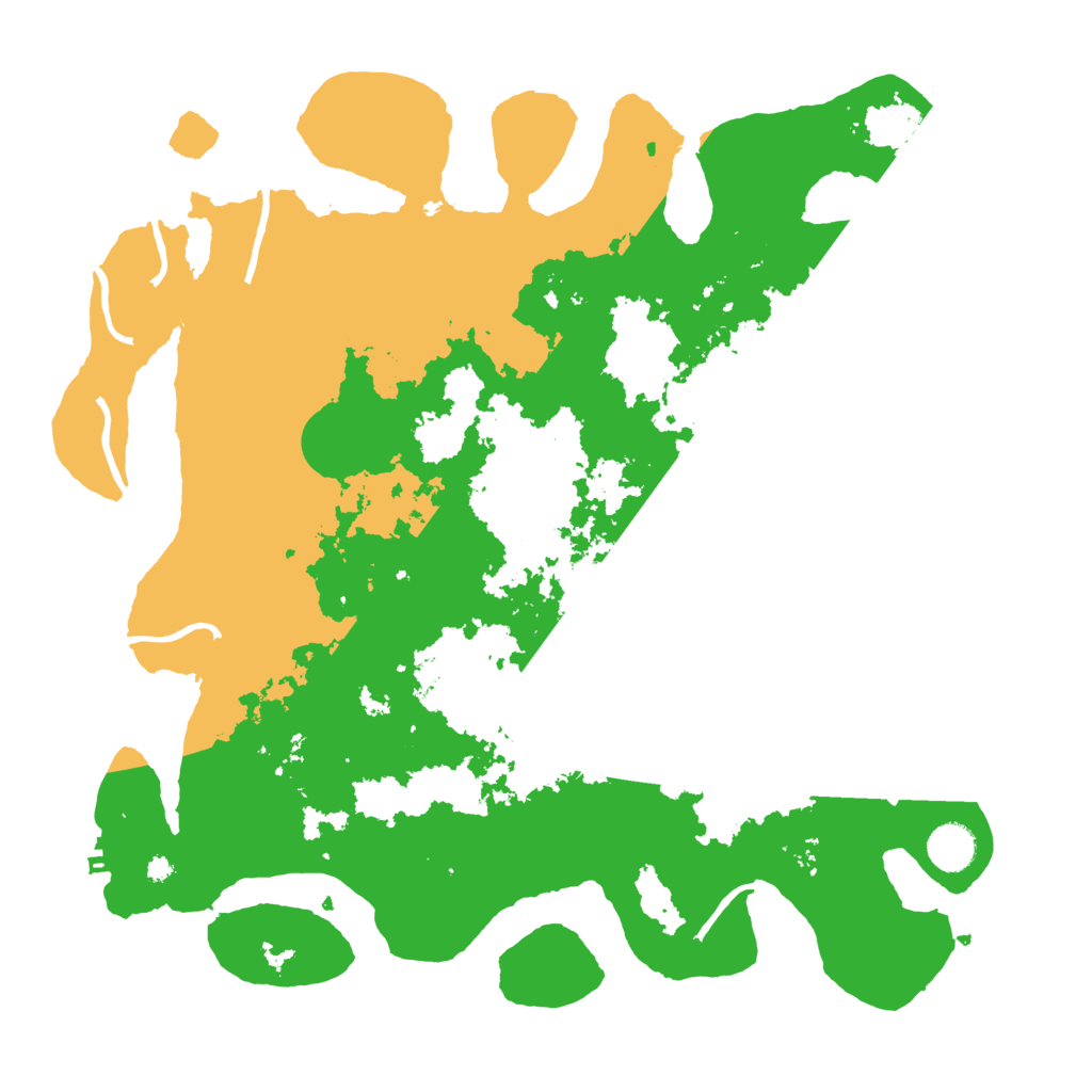 Biome Rust Map: Procedural Map, Size: 4000, Seed: 852522982