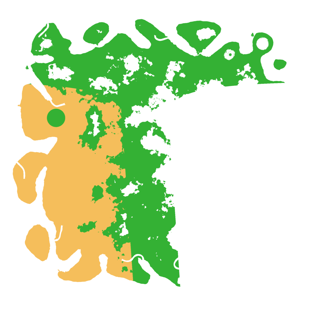 Biome Rust Map: Procedural Map, Size: 4500, Seed: 49681135