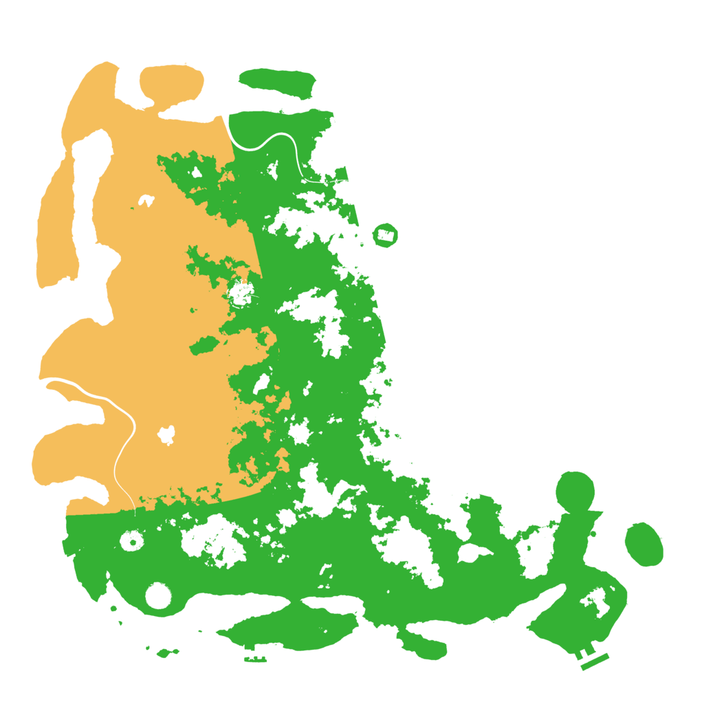Biome Rust Map: Procedural Map, Size: 4800, Seed: 948087139