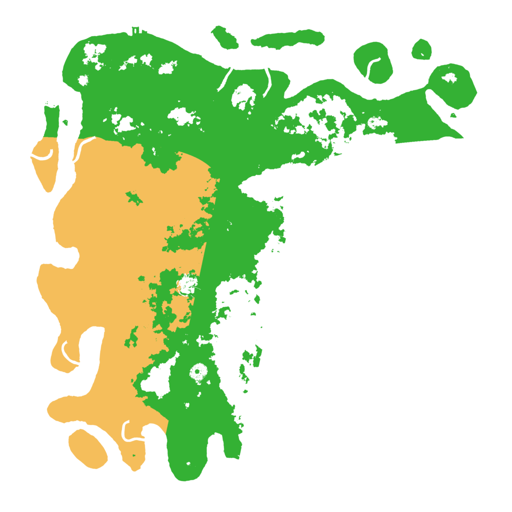 Biome Rust Map: Procedural Map, Size: 4500, Seed: 87275678