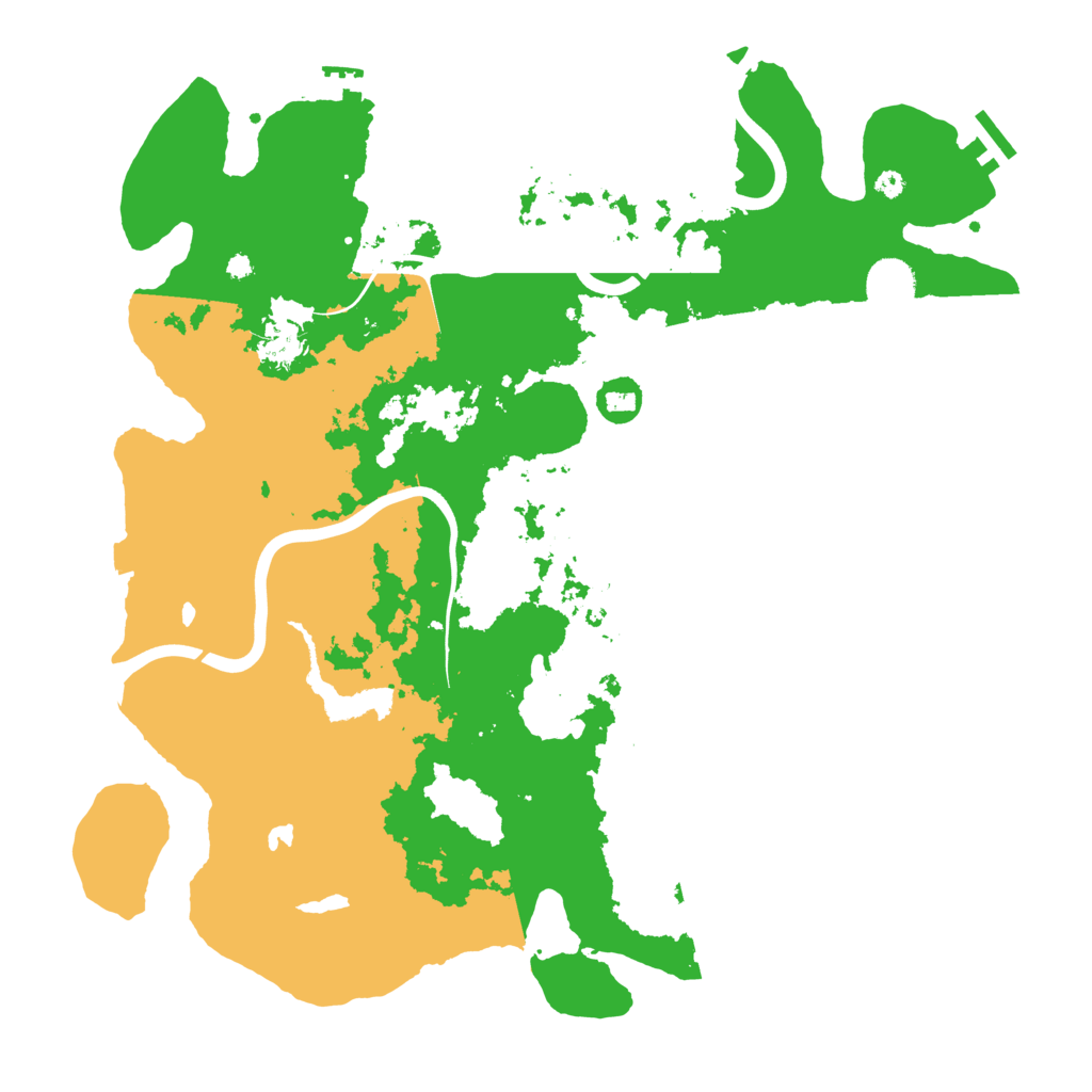 Biome Rust Map: Procedural Map, Size: 4000, Seed: 94668351