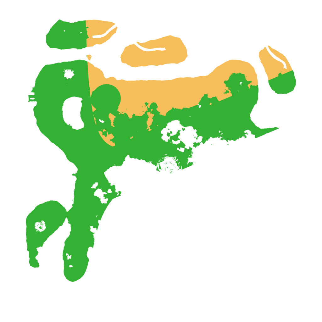 Biome Rust Map: Procedural Map, Size: 3000, Seed: 1617999087