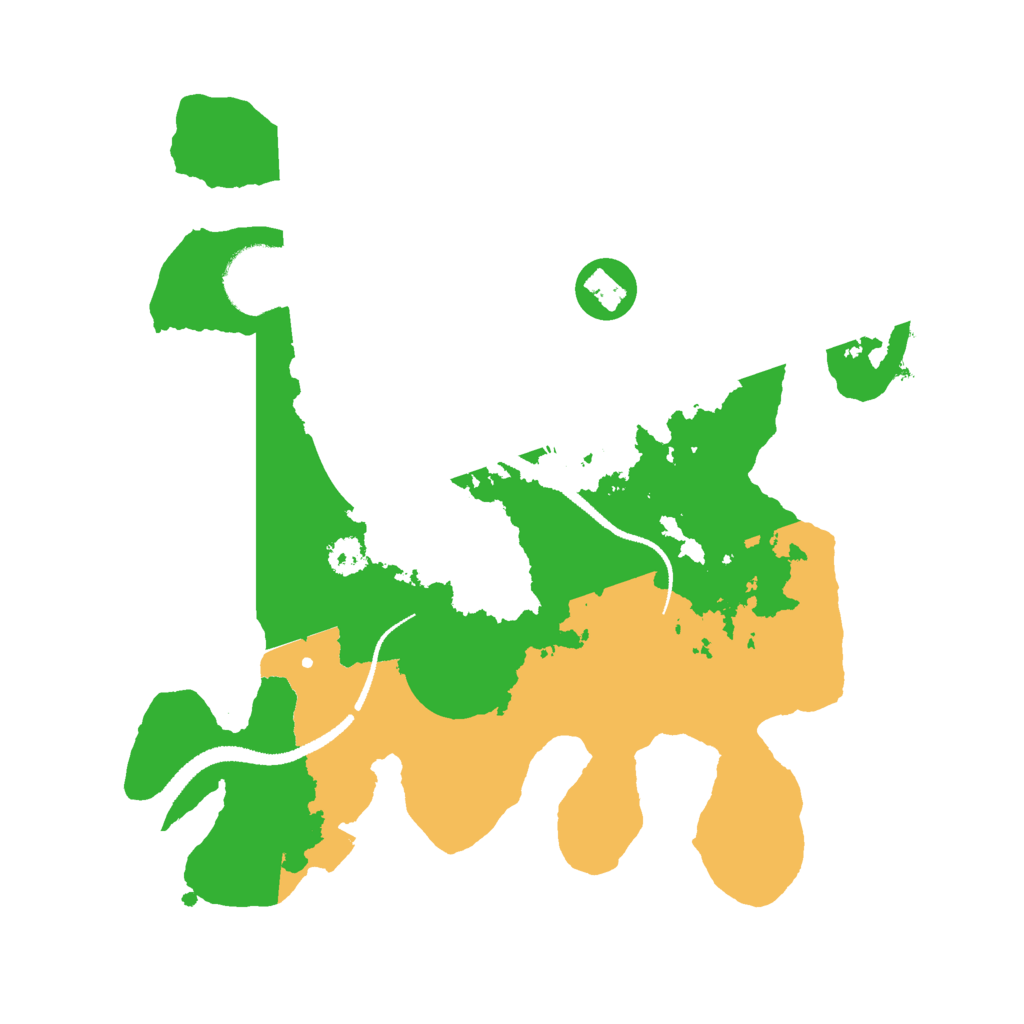 Biome Rust Map: Procedural Map, Size: 2750, Seed: 73684265