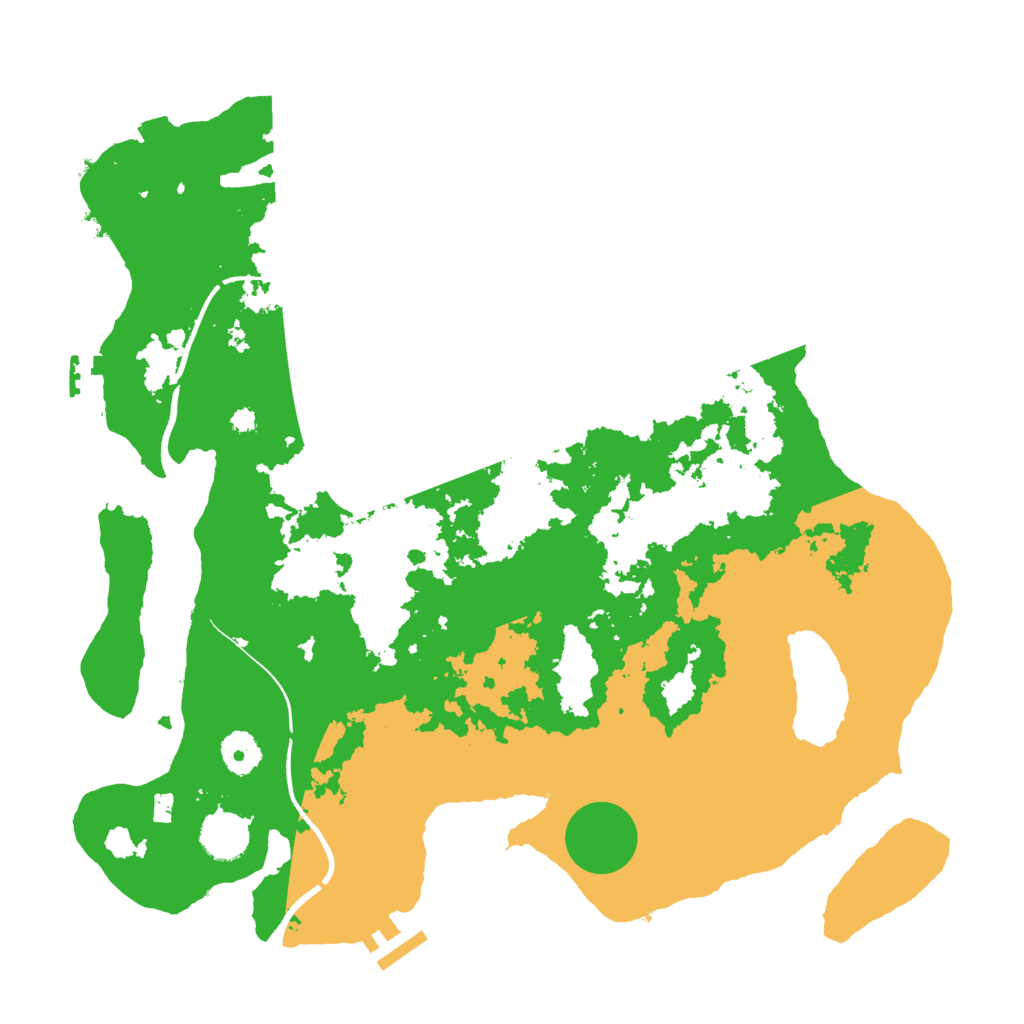 Biome Rust Map: Procedural Map, Size: 3750, Seed: 777006160