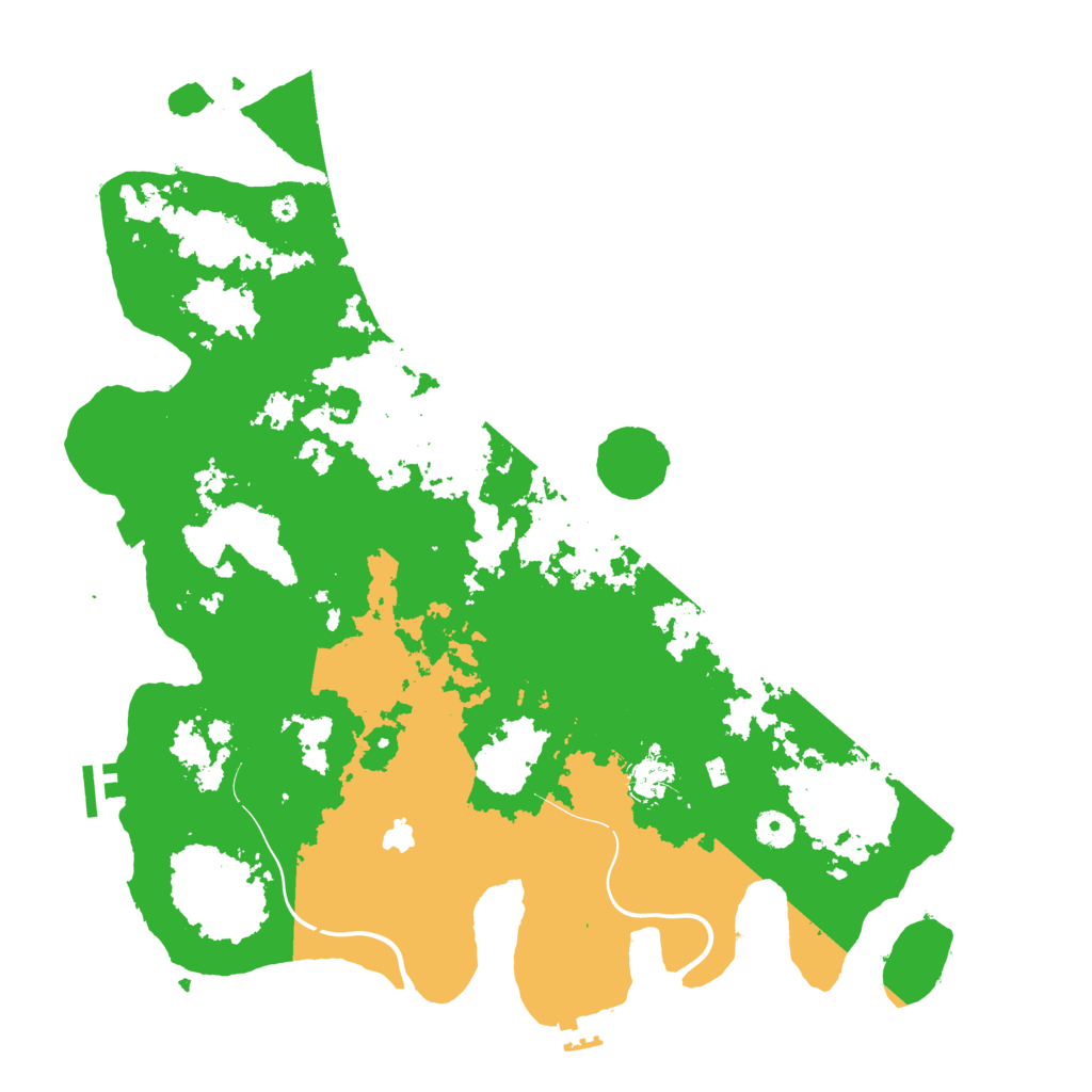 Biome Rust Map: Procedural Map, Size: 4250, Seed: 925536878