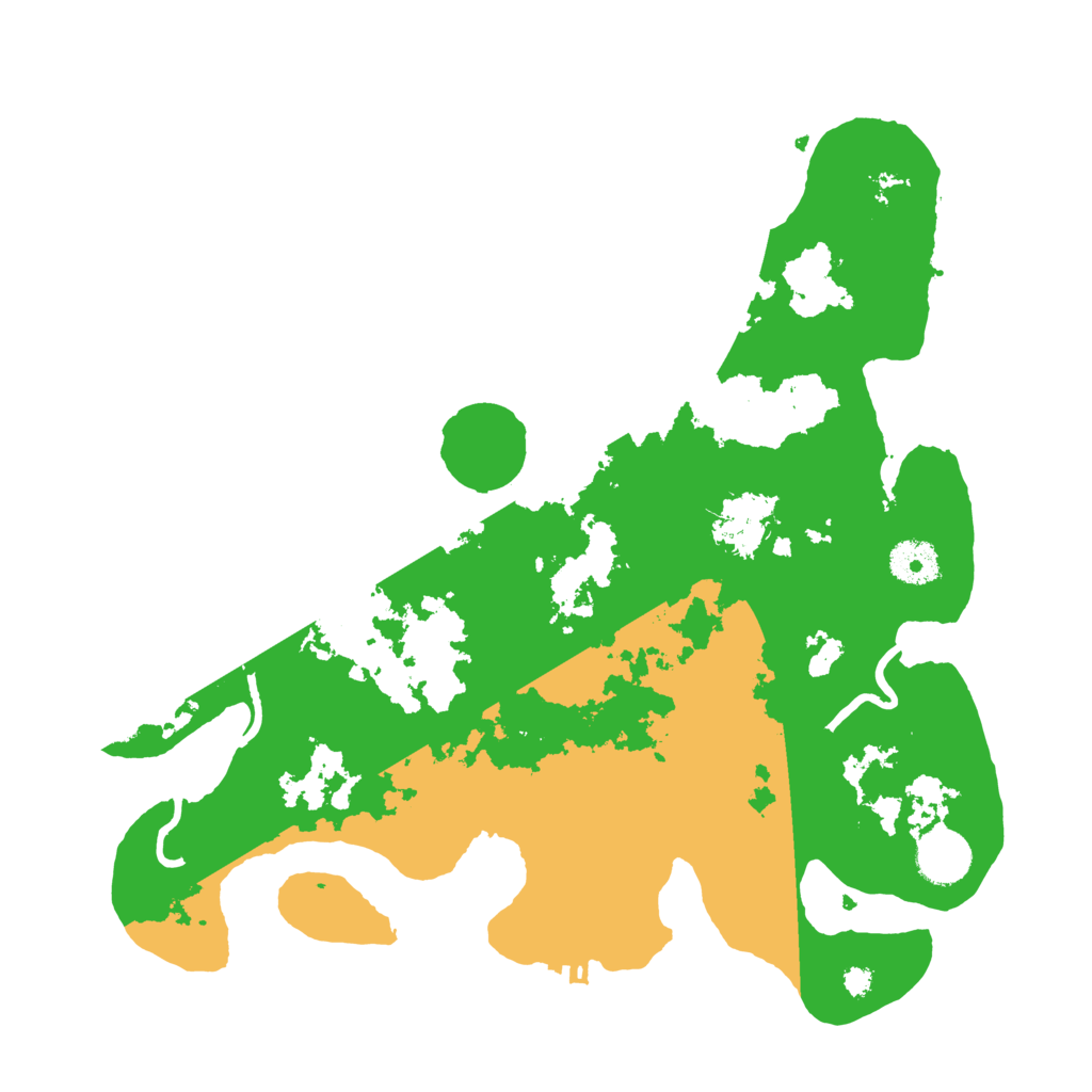 Biome Rust Map: Procedural Map, Size: 3500, Seed: 82610192