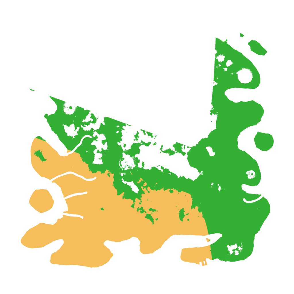 Biome Rust Map: Procedural Map, Size: 3500, Seed: 1880272