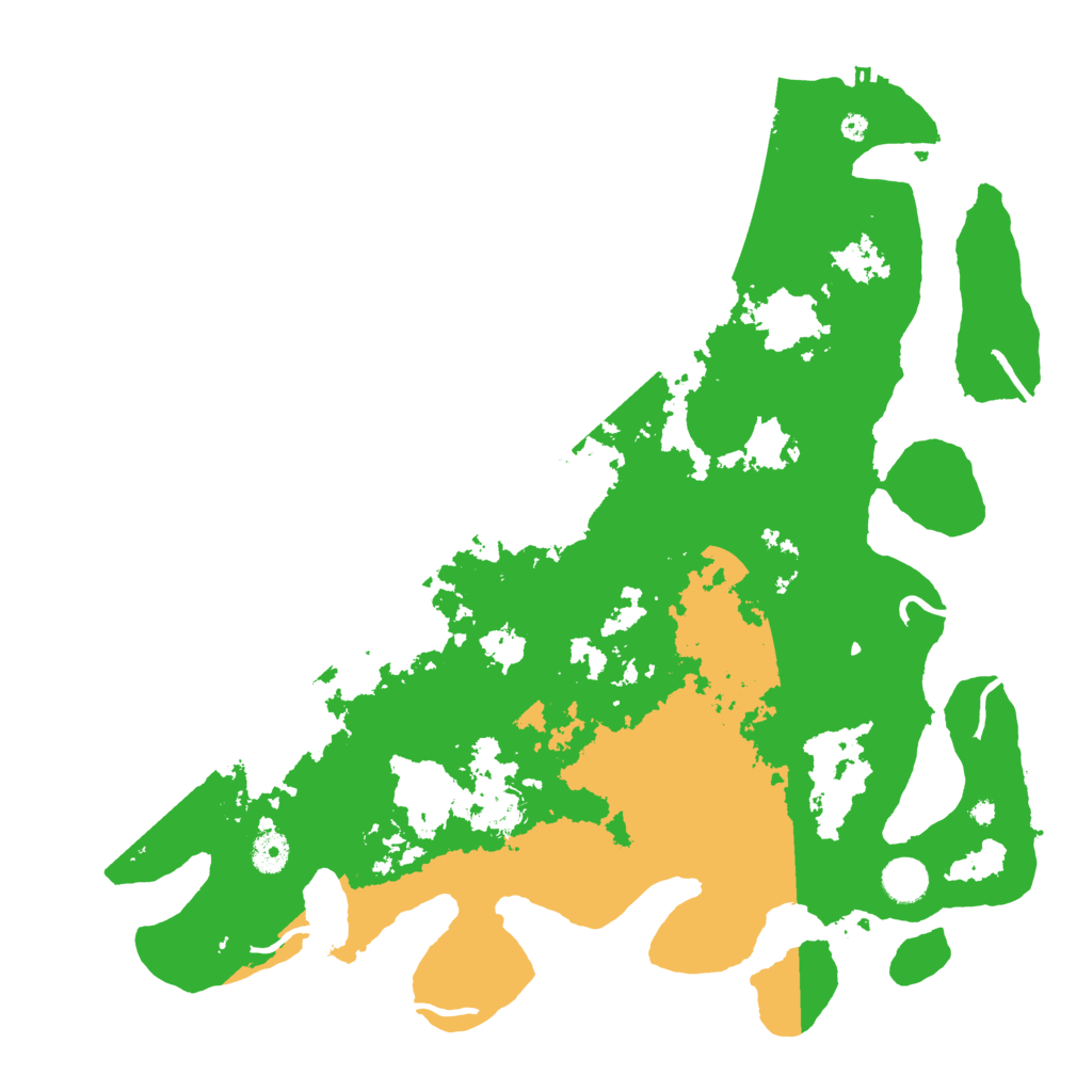 Biome Rust Map: Procedural Map, Size: 4200, Seed: 1588