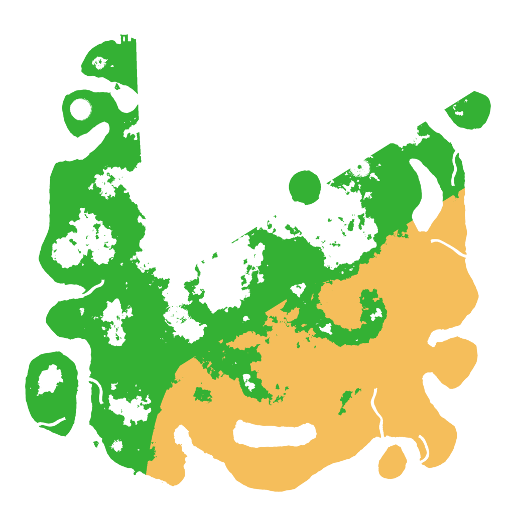 Biome Rust Map: Procedural Map, Size: 4250, Seed: 18219