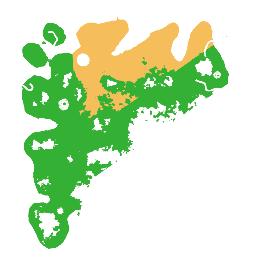 Biome Rust Map: Procedural Map, Size: 3700, Seed: 2060316103