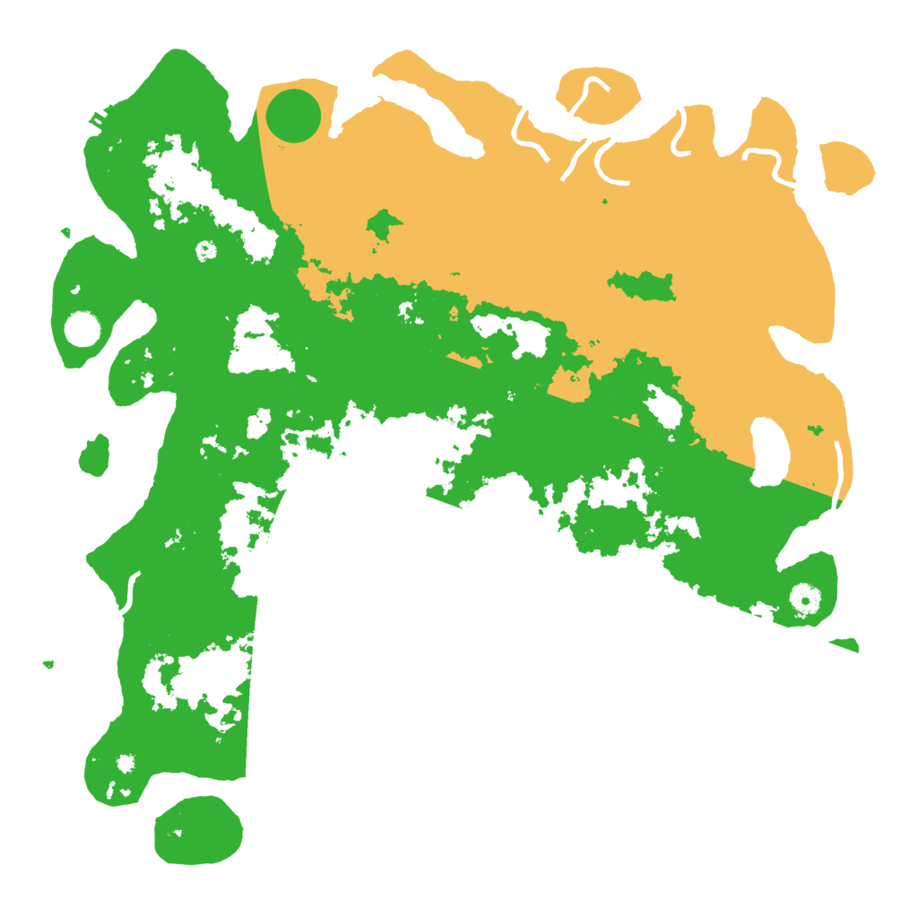 Biome Rust Map: Procedural Map, Size: 4500, Seed: 50750