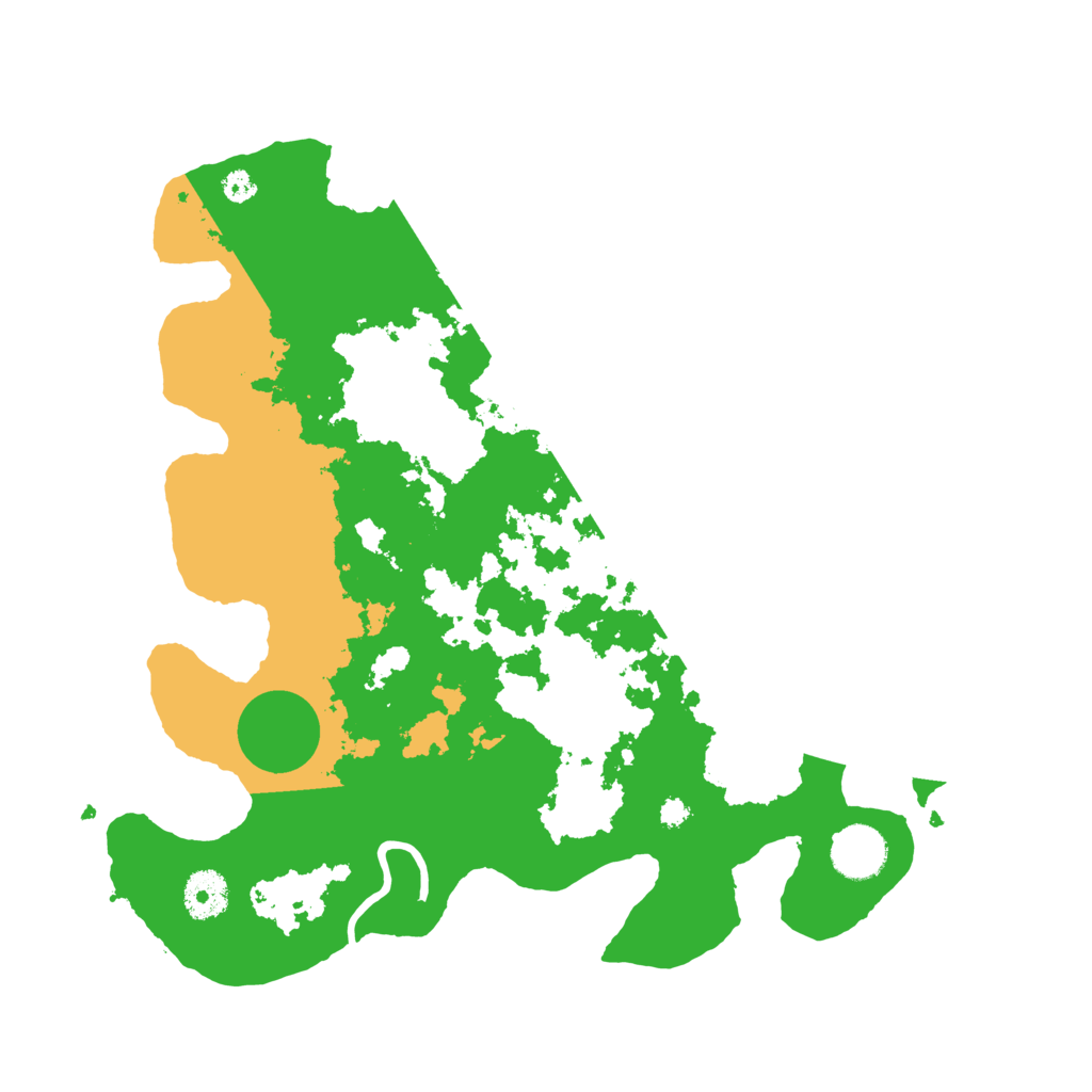 Biome Rust Map: Procedural Map, Size: 3500, Seed: 12562488