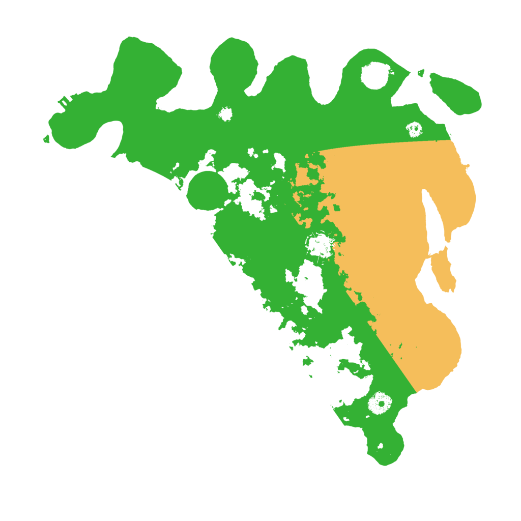 Biome Rust Map: Procedural Map, Size: 3500, Seed: 2436416
