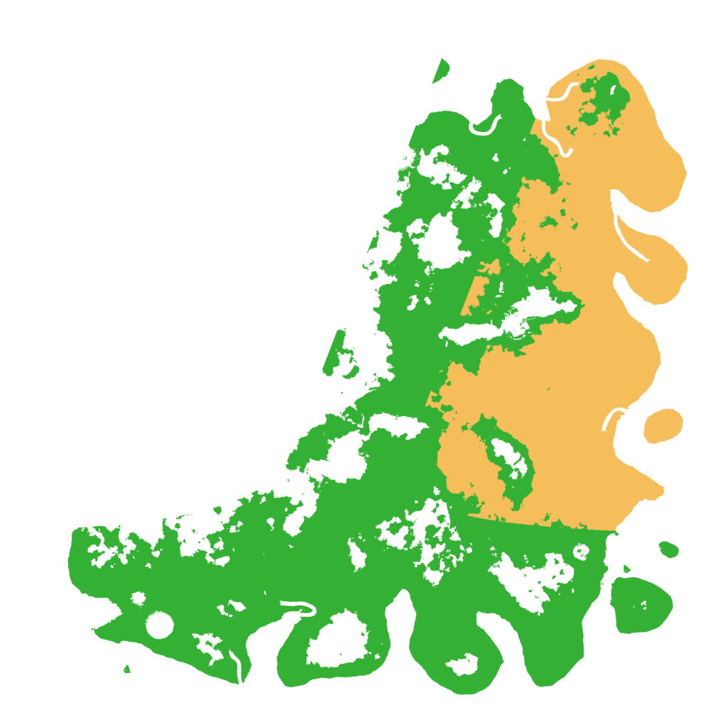 Biome Rust Map: Procedural Map, Size: 4700, Seed: 1651234