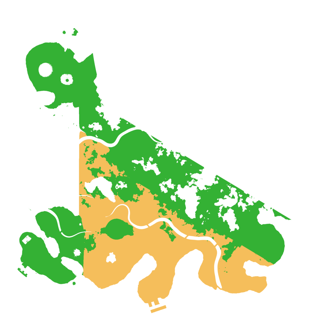 Biome Rust Map: Procedural Map, Size: 4000, Seed: 1787864547