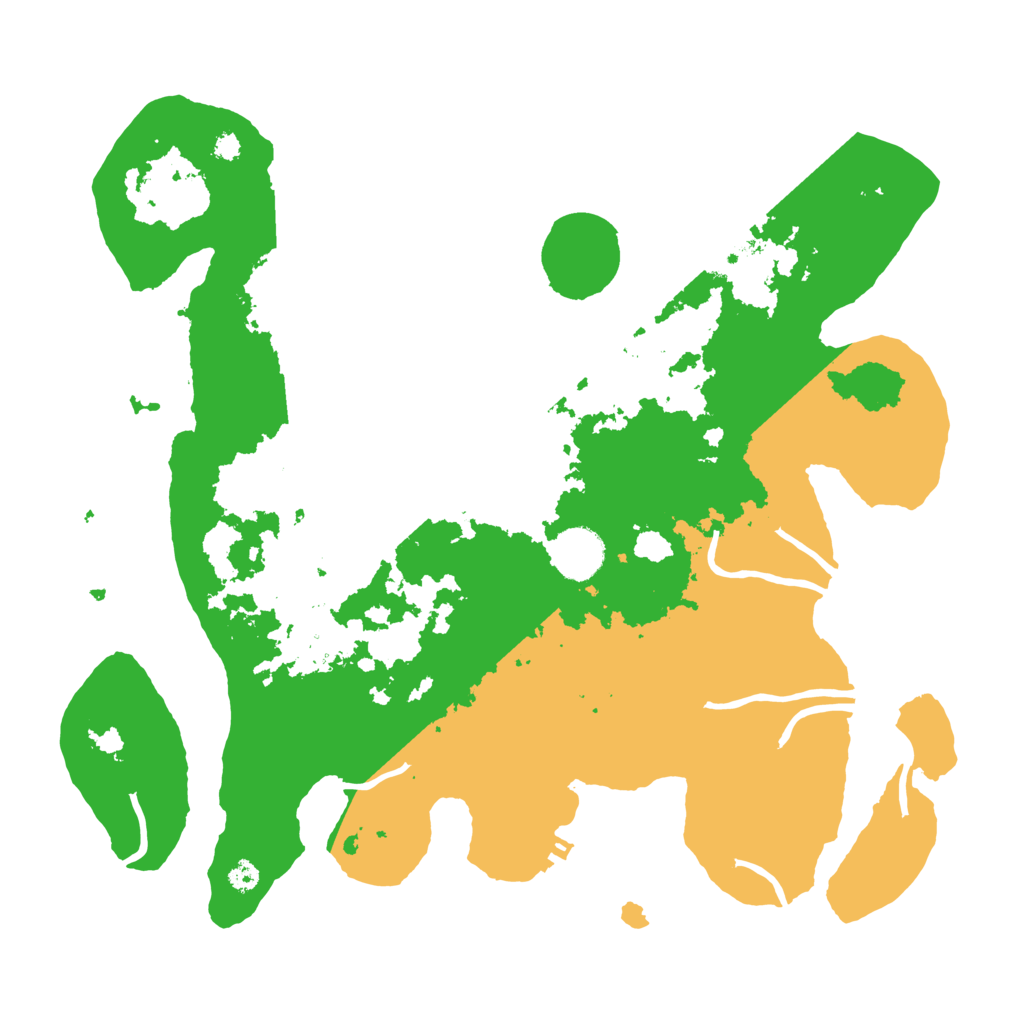 Biome Rust Map: Procedural Map, Size: 3500, Seed: 28678949
