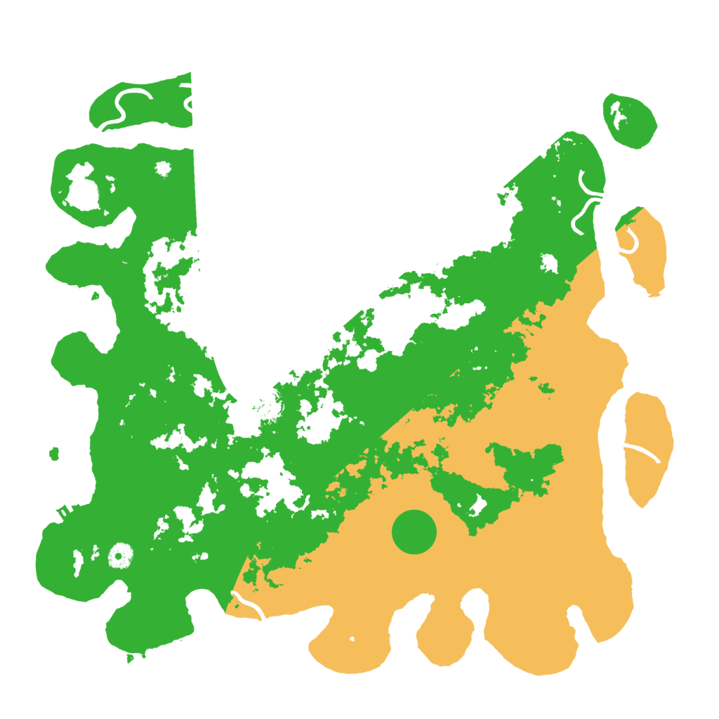 Biome Rust Map: Procedural Map, Size: 4250, Seed: 3793116
