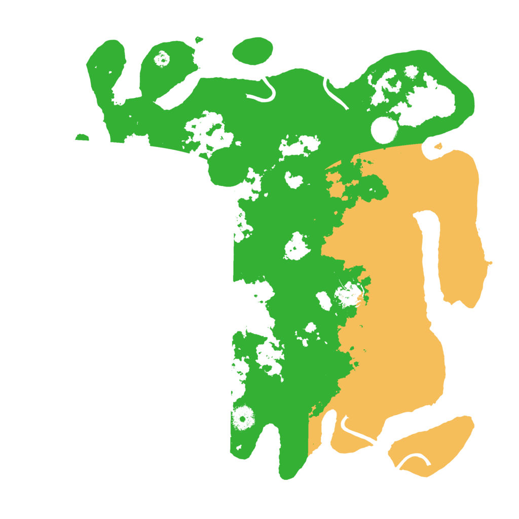 Biome Rust Map: Procedural Map, Size: 3500, Seed: 11468835