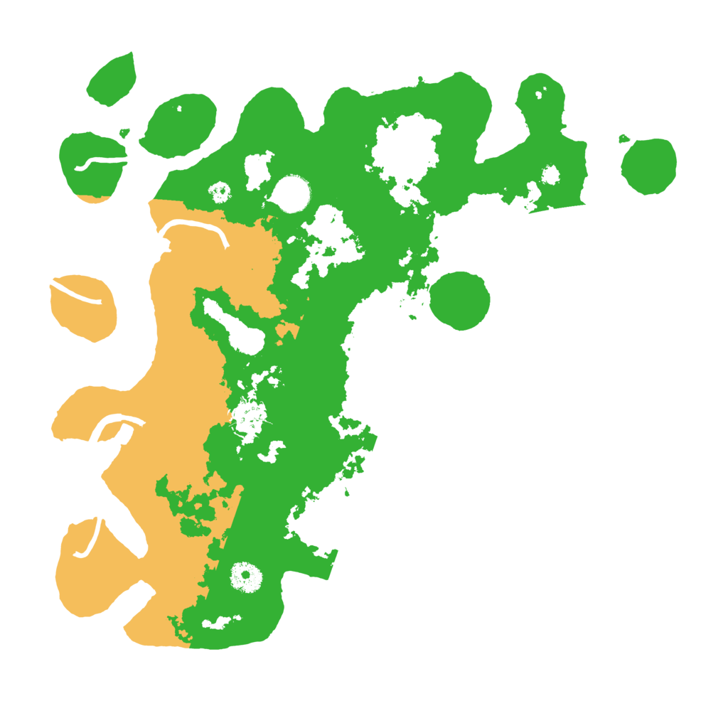 Biome Rust Map: Procedural Map, Size: 3500, Seed: 14113669