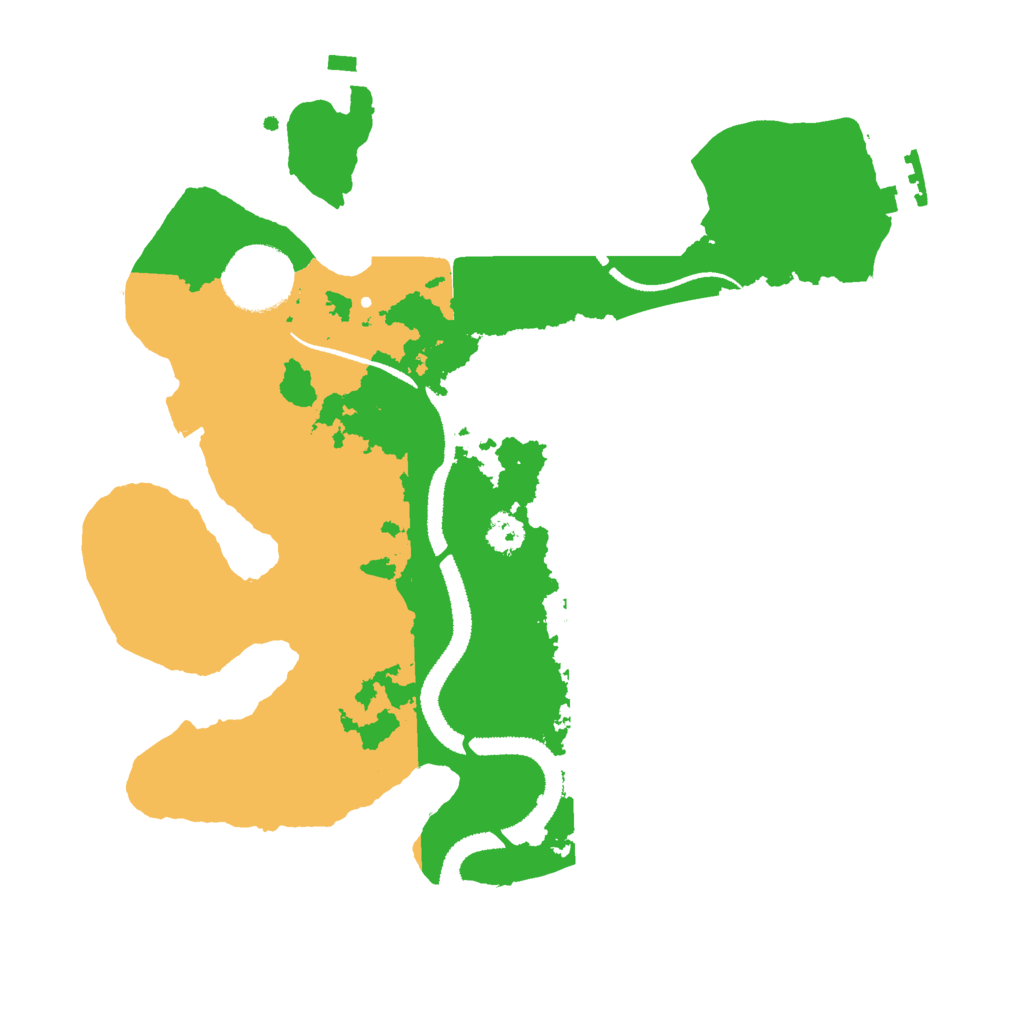 Biome Rust Map: Procedural Map, Size: 2750, Seed: 24325232