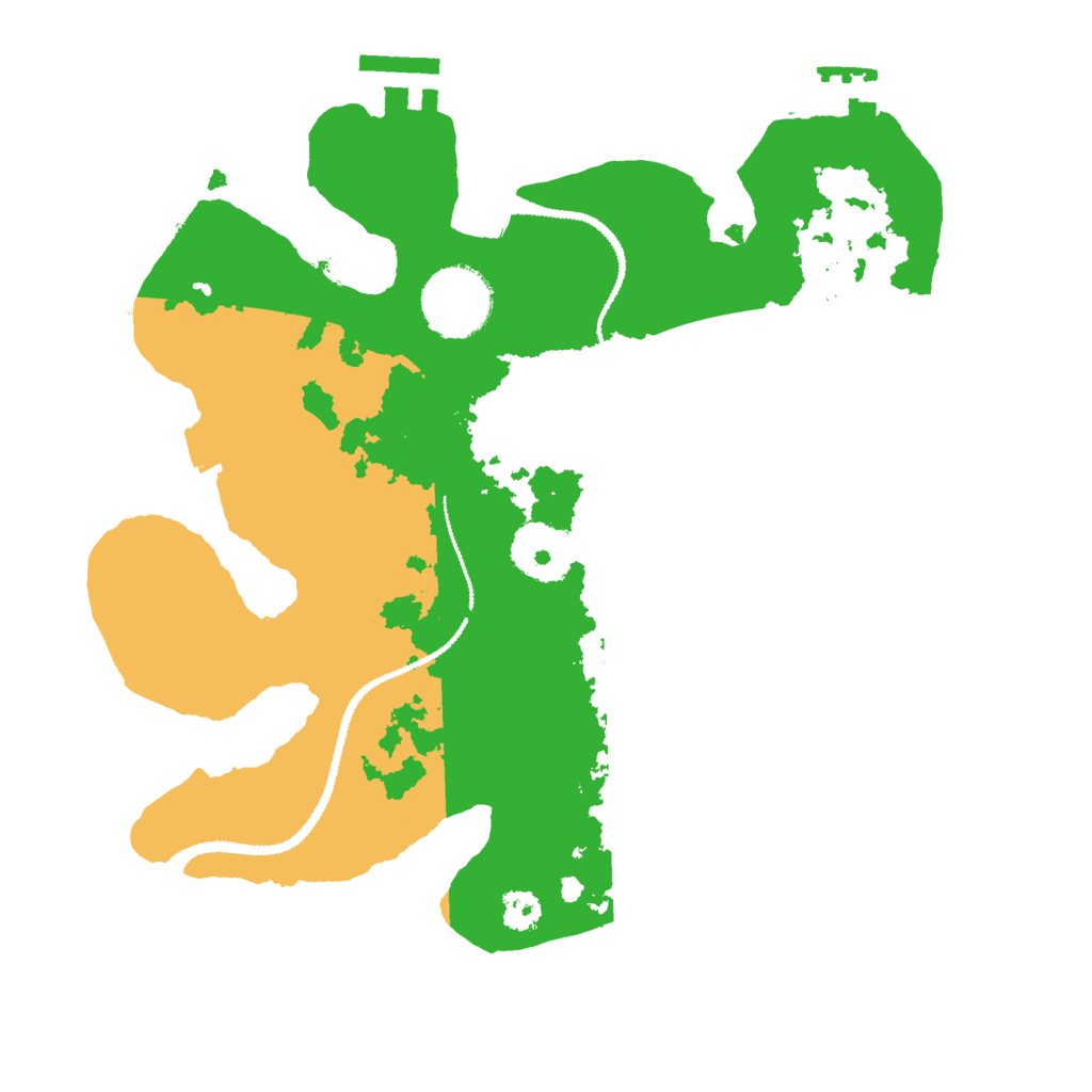 Biome Rust Map: Procedural Map, Size: 2750, Seed: 24325232