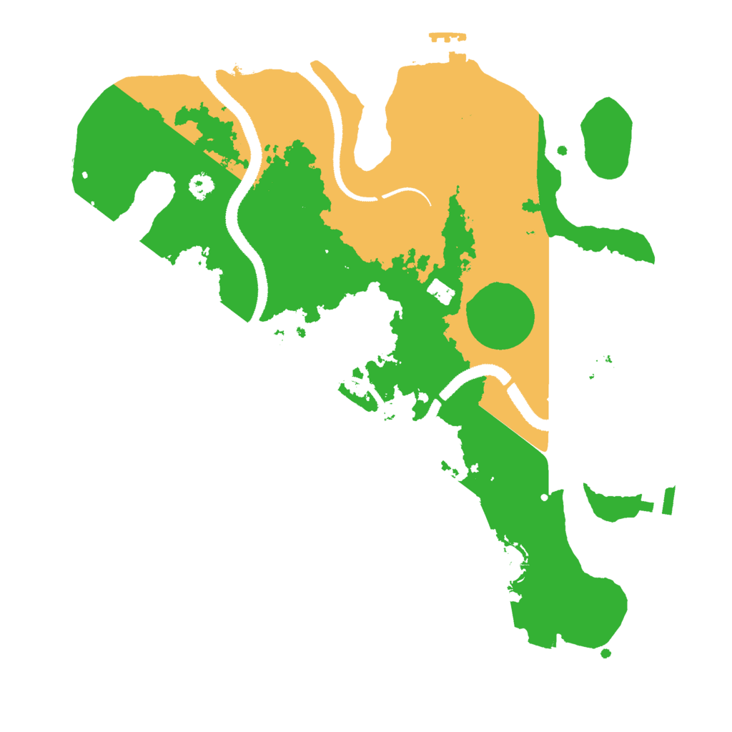 Biome Rust Map: Procedural Map, Size: 3000, Seed: 473890730