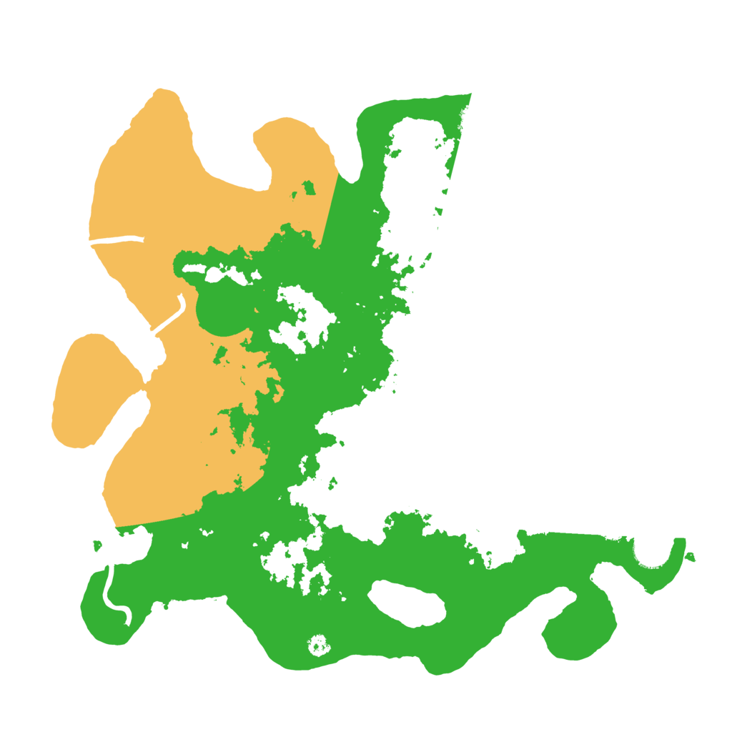 Biome Rust Map: Procedural Map, Size: 3500, Seed: 110032843