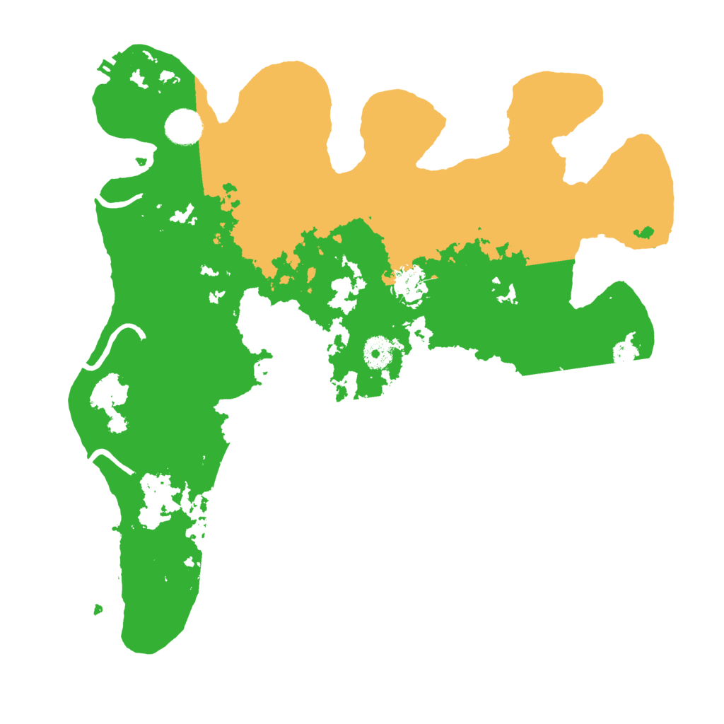 Biome Rust Map: Procedural Map, Size: 3500, Seed: 56766024