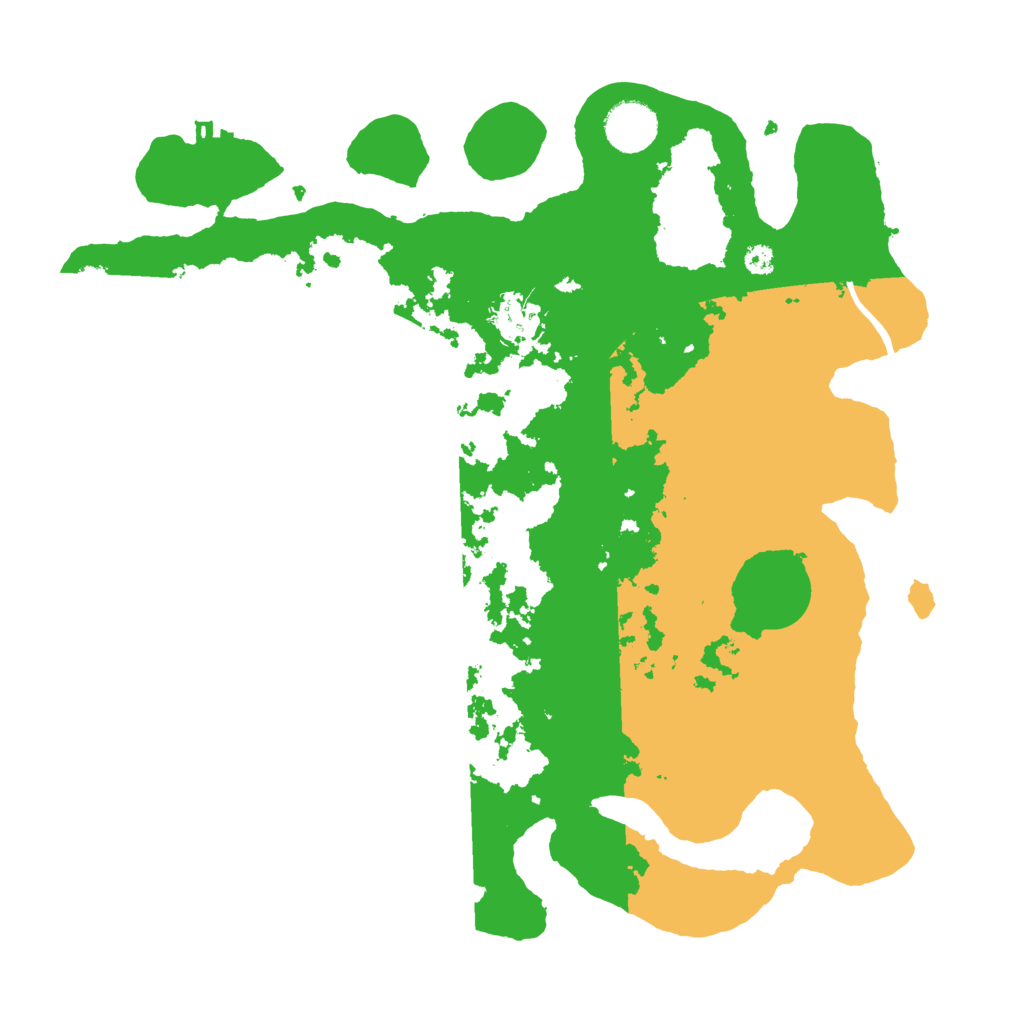 Biome Rust Map: Procedural Map, Size: 3500, Seed: 18851849